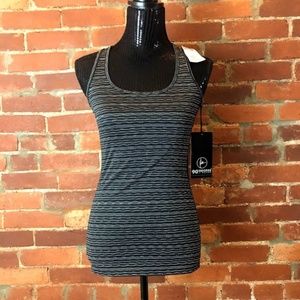 Stripped Althetic Top